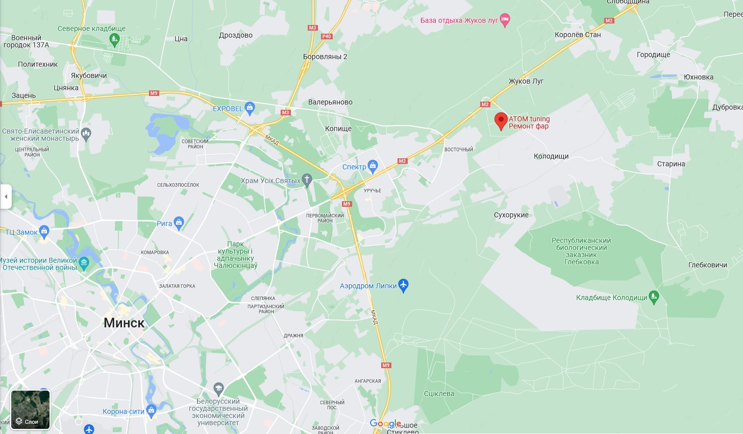 Мы на карте